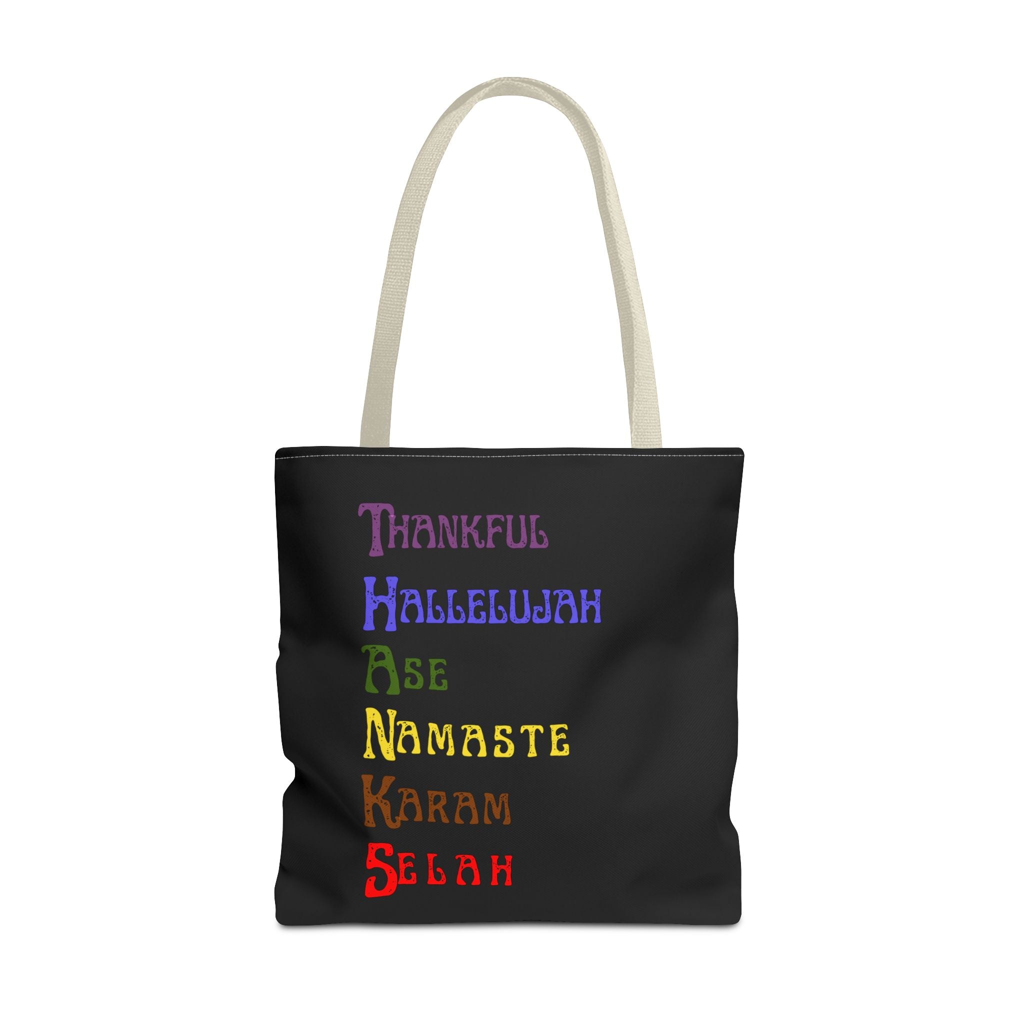 "THANKS" Spiritual Gratitude Everyday Muti Purpose Tote