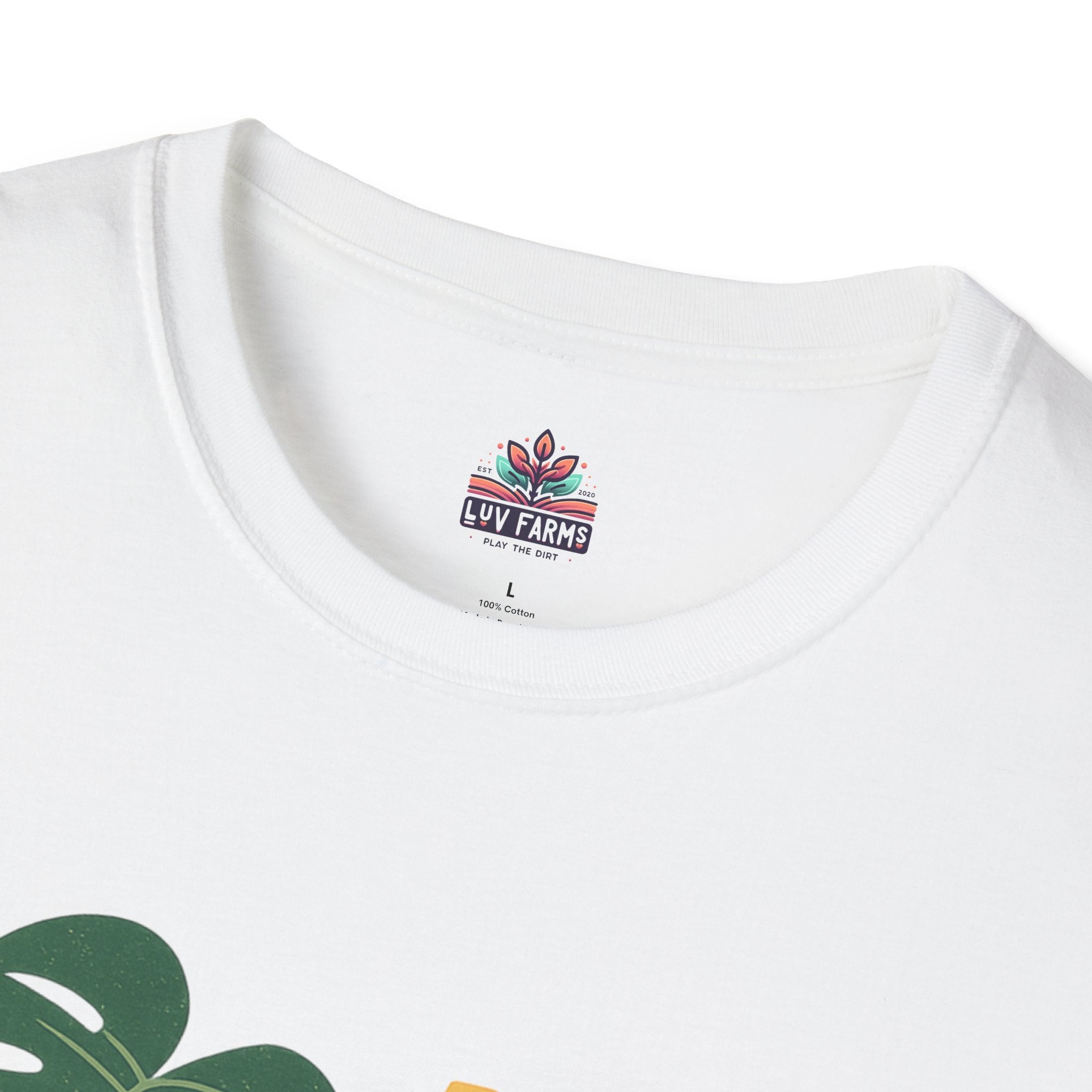 Ask Me About Medicare – Monstera + Gold Edition 🌿💛 Unisex Softstyle T-Shirt