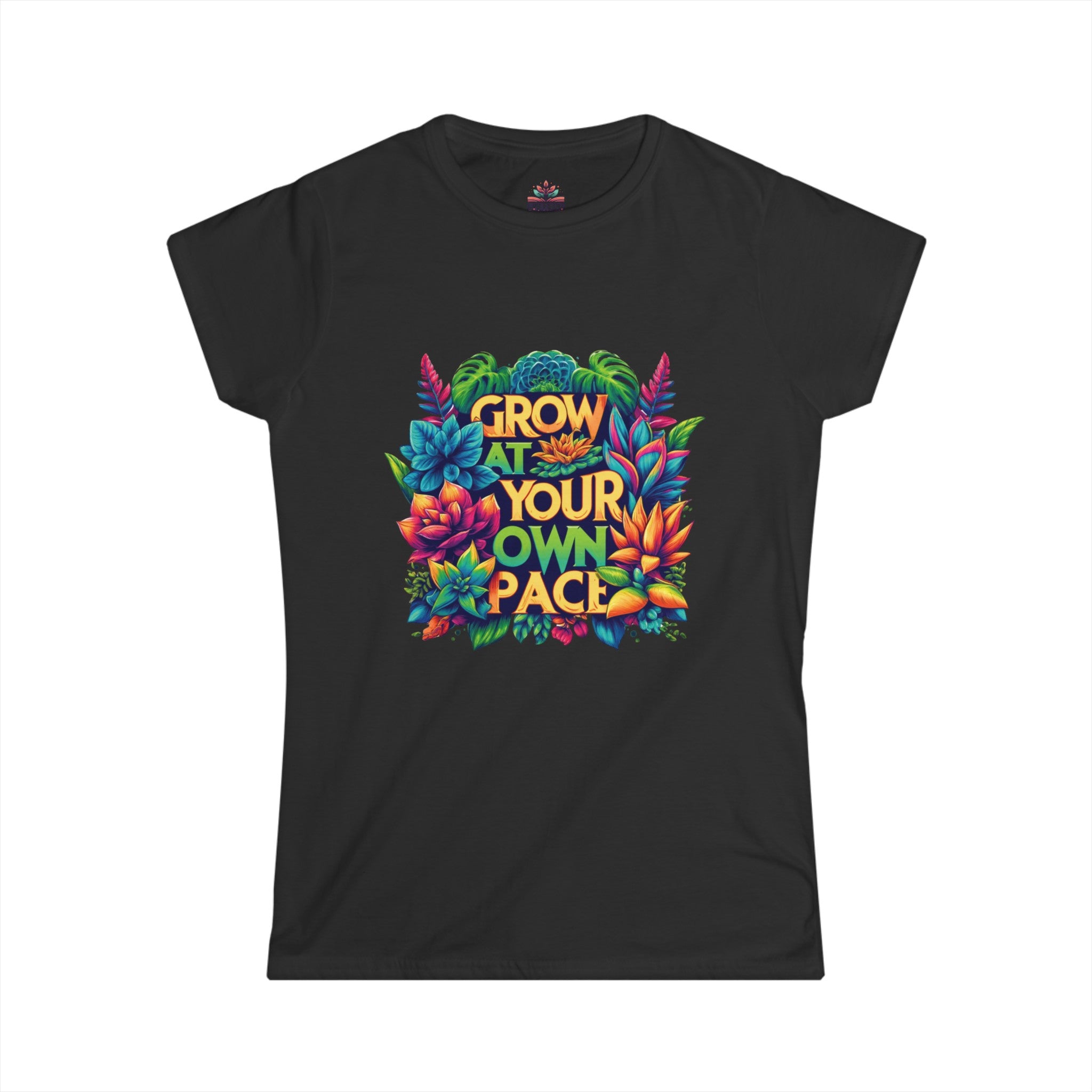 Grow At Your Own Pace Women's Softstyle Tee