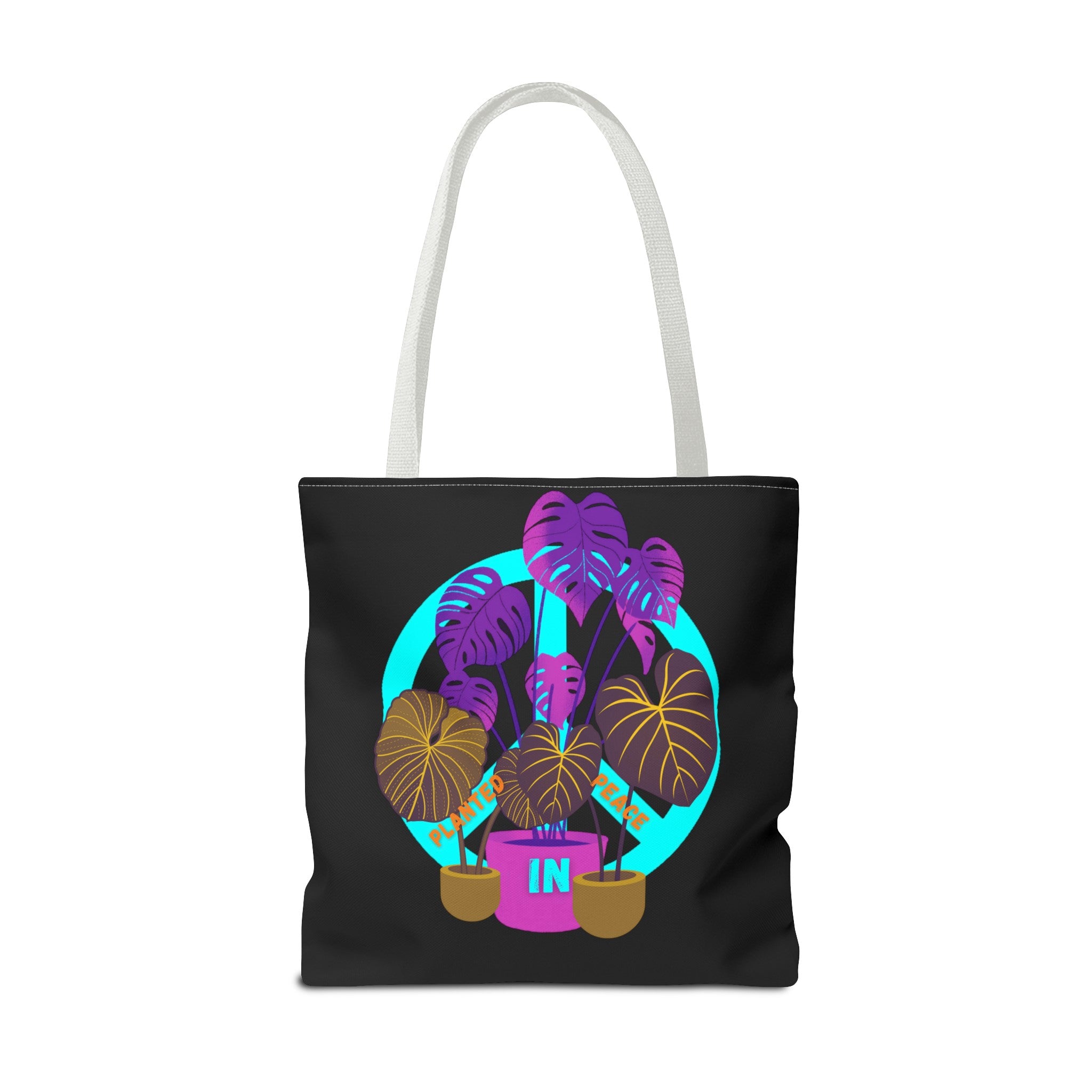 Planted In Peace Blue Wave Everyday Muti Purpose Tote