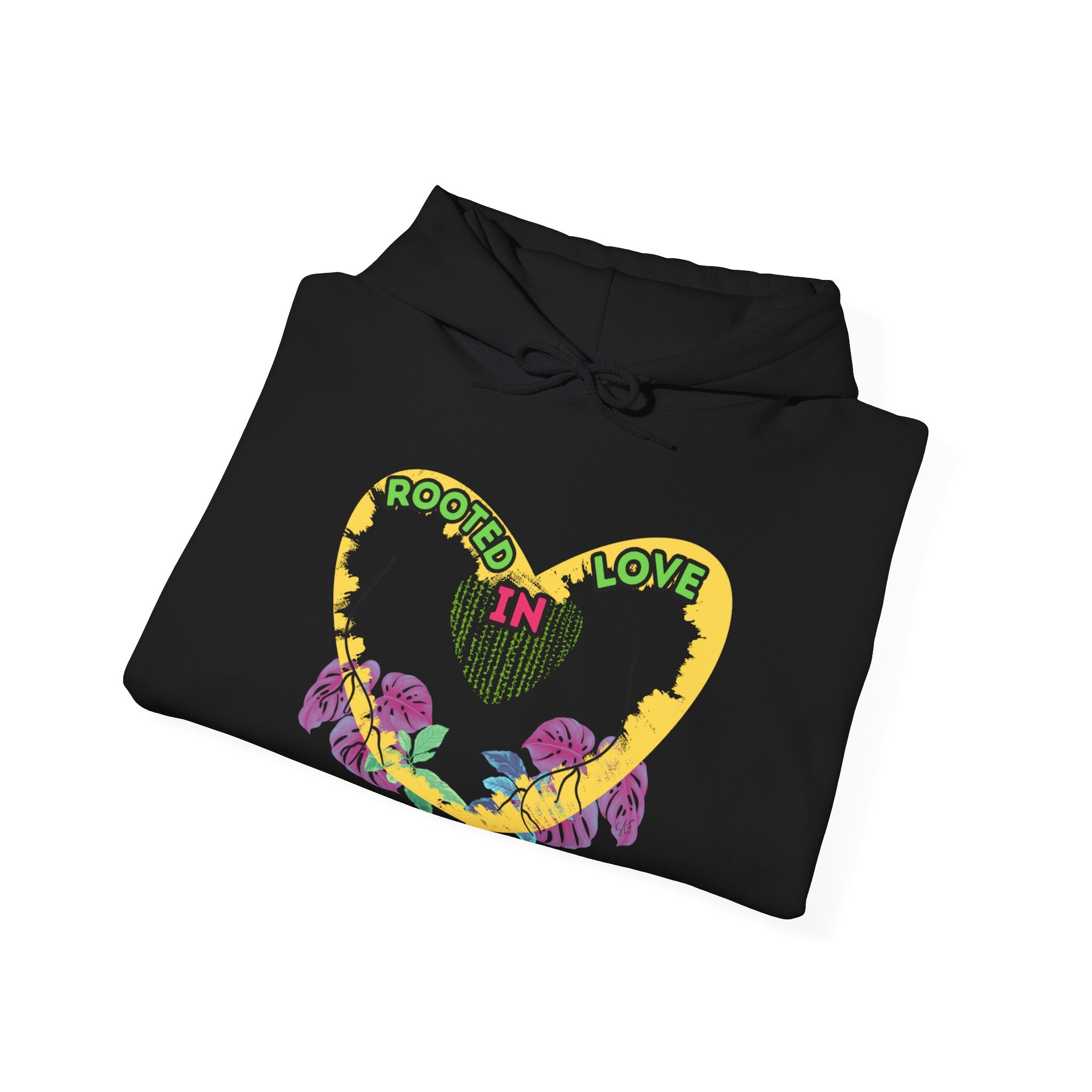 "ROOTED IN LOVE" Unisex Heavy Blend™ Hooded Sweatshirt