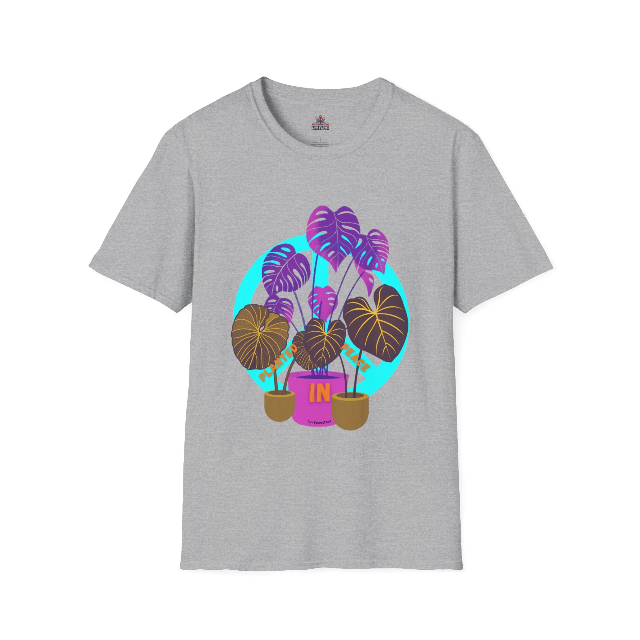 "Planted in Peace" Unisex Softstyle T-Shirt