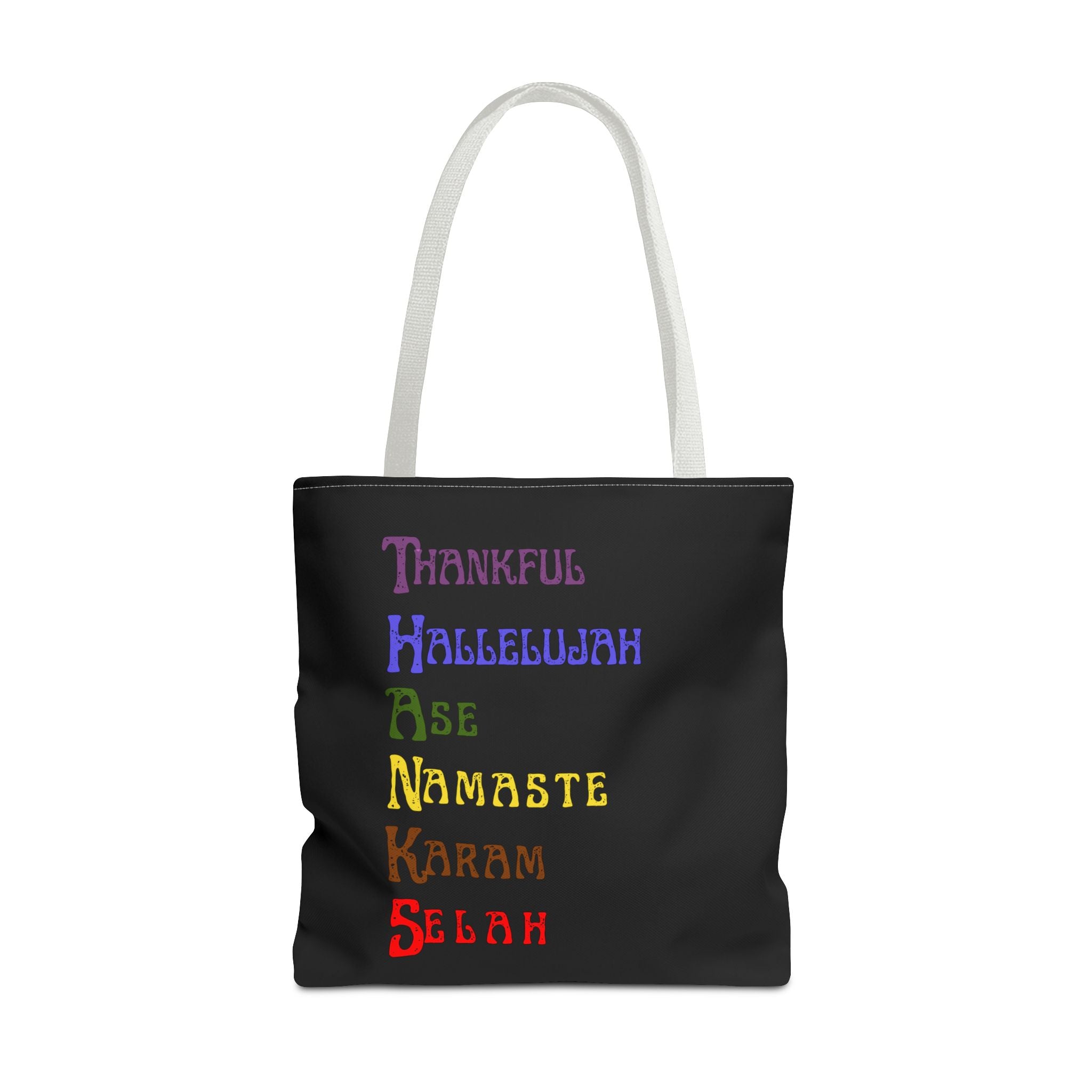 "THANKS" Spiritual Gratitude Everyday Muti Purpose Tote