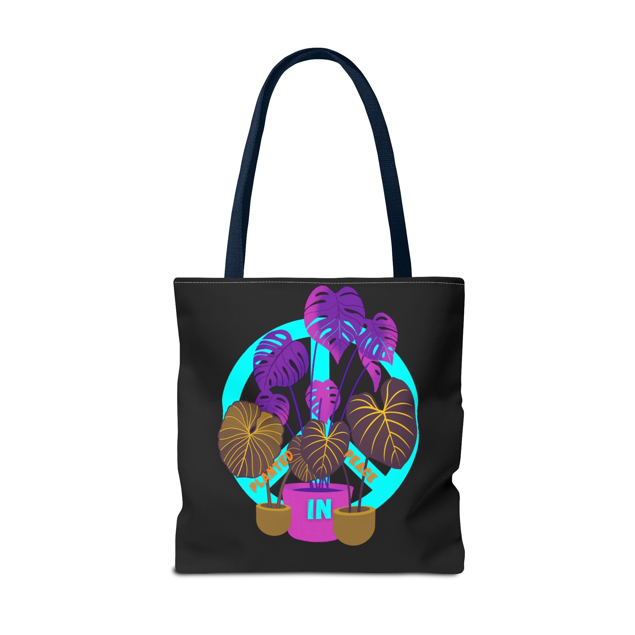 Planted In Peace Blue Wave Everyday Muti Purpose Tote