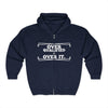 Over Qualified & Over It! Unisex Heavy Blend™ Full Zip Hooded Sweatshirt