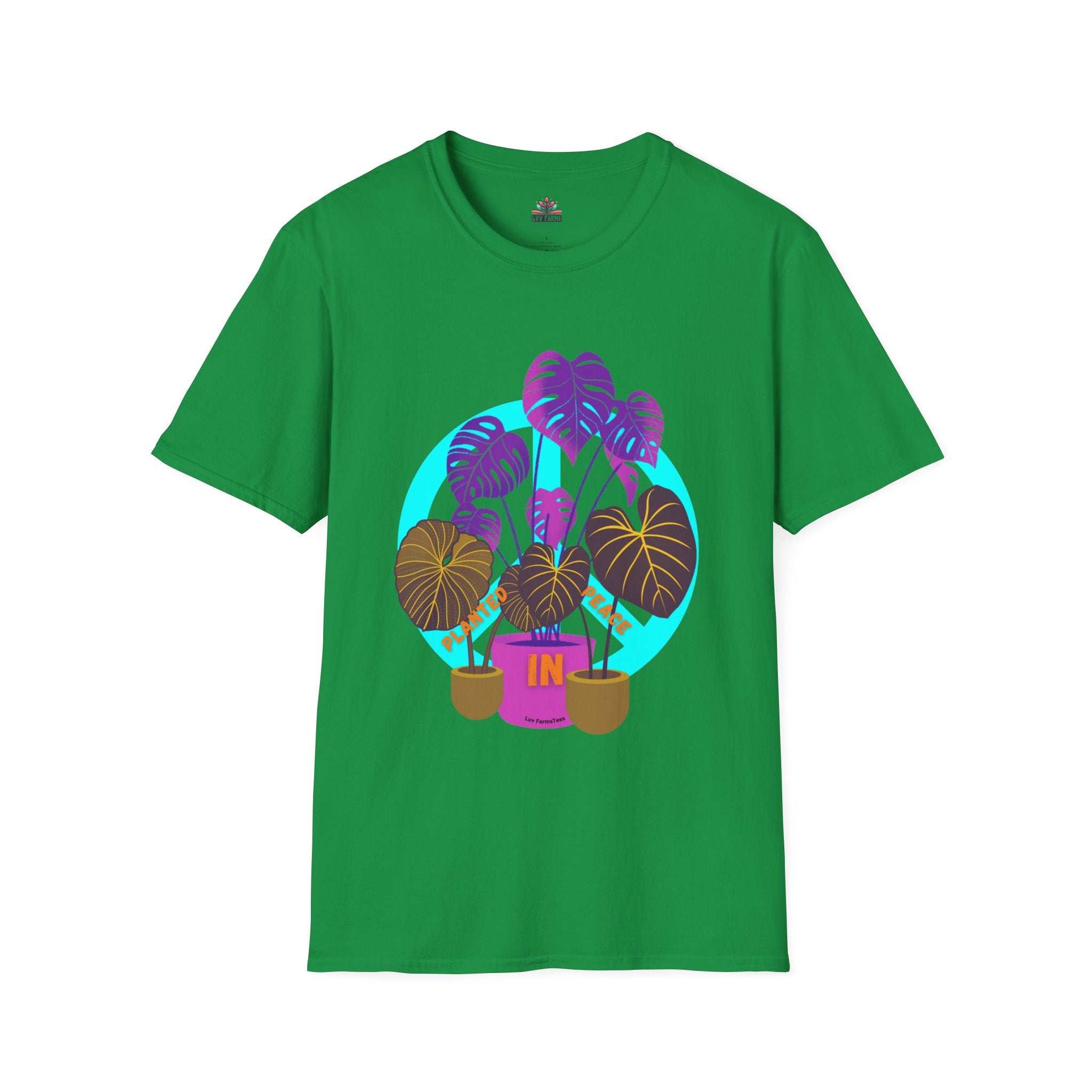 "Planted in Peace" Unisex Softstyle T-Shirt