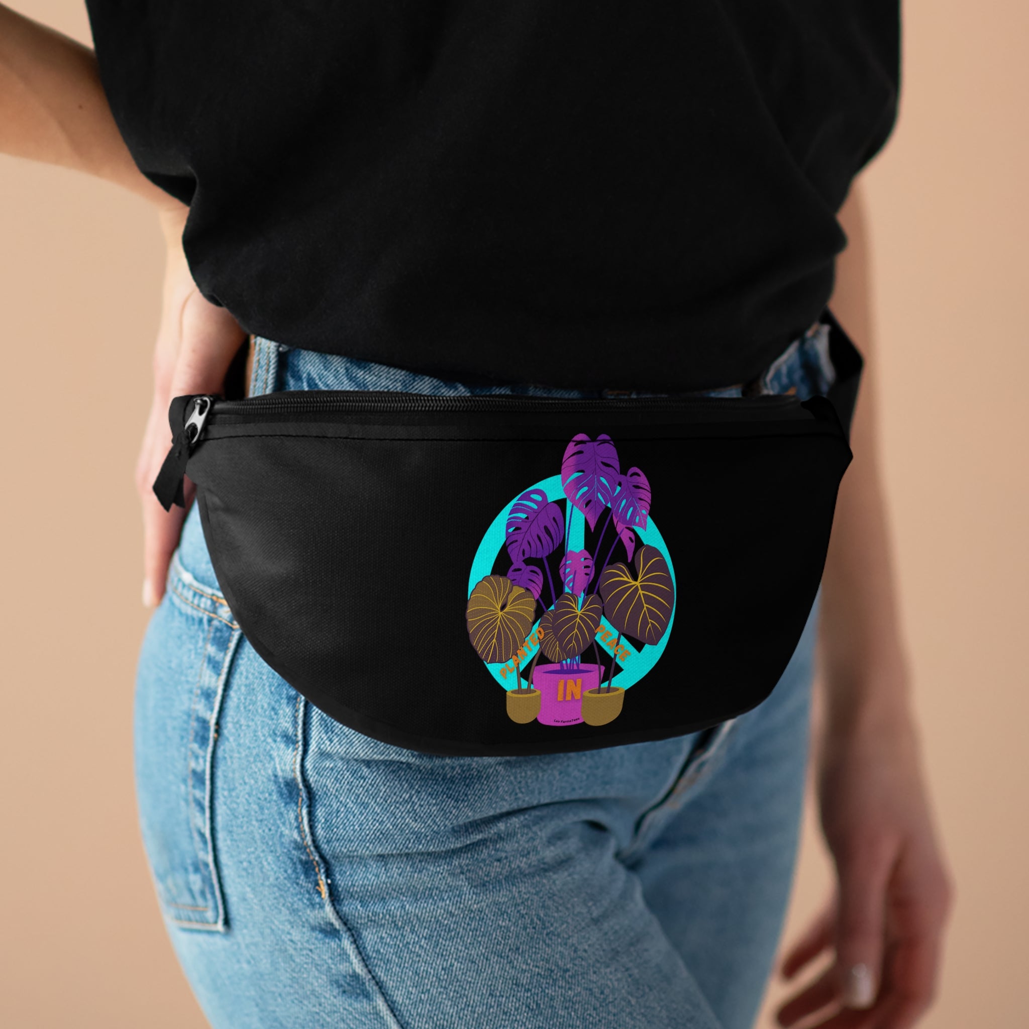 PLANTED IN PEACE UNISEX Fanny Pack