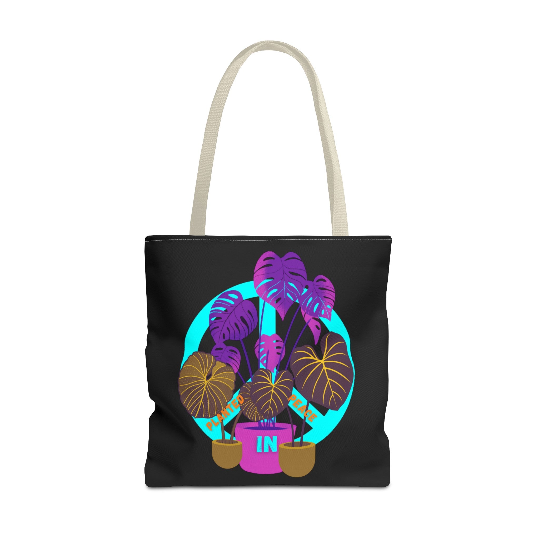 Planted In Peace Blue Wave Everyday Muti Purpose Tote