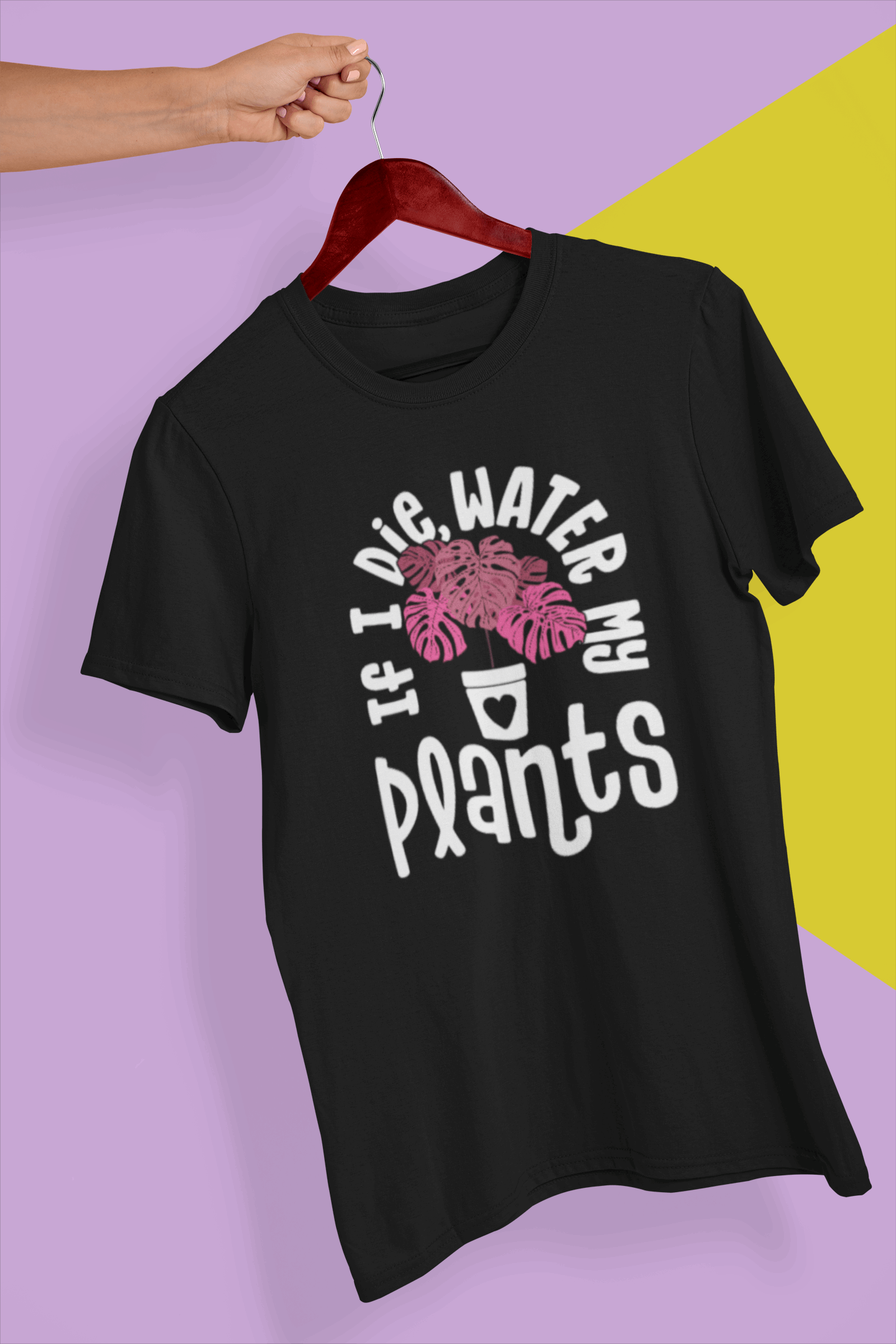 IF I DIE, WATER MY PLANTS Gildan Ultra Cotton Adult T-Shirt - Luv Farms Tees And Things