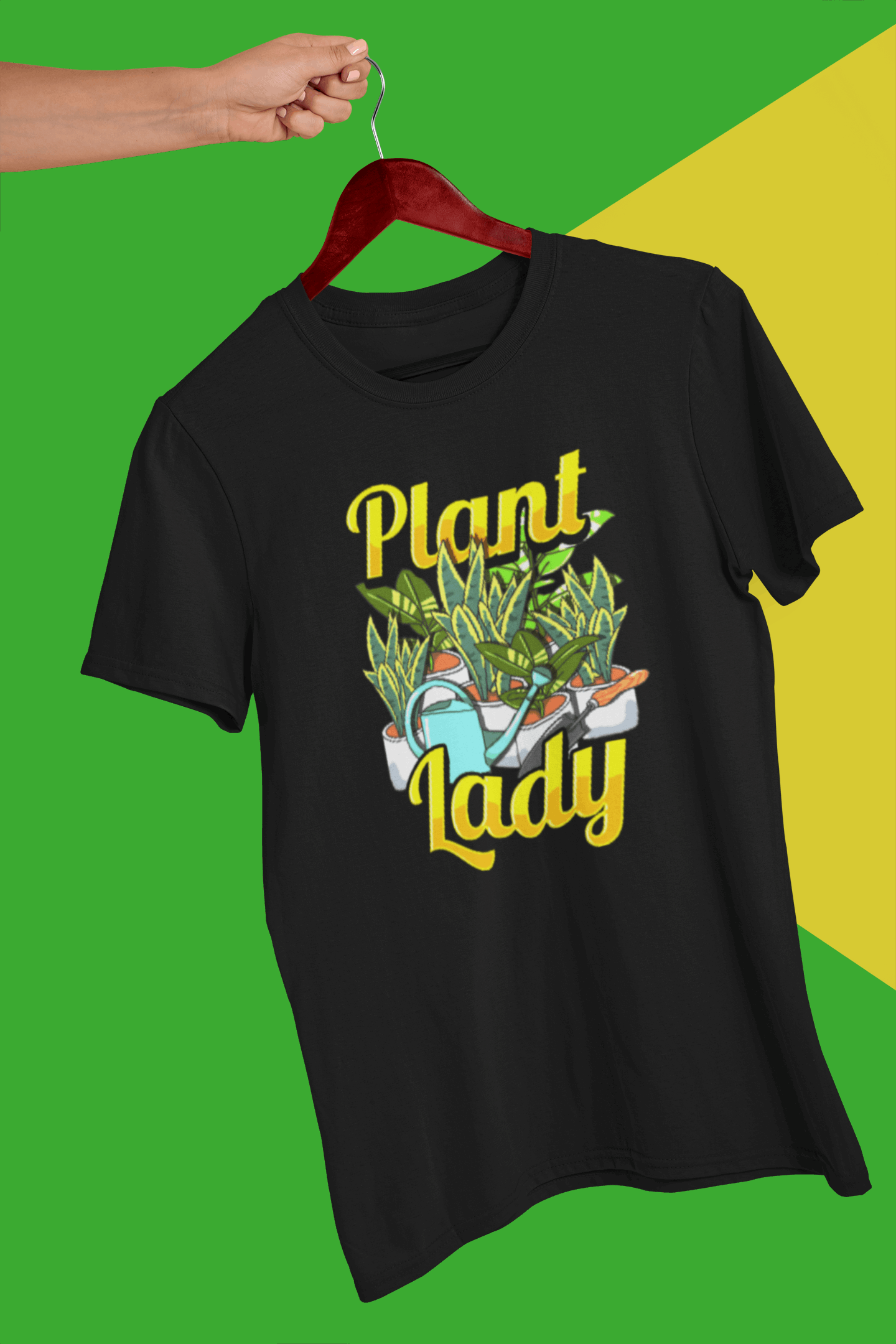 Plant Lady Gildan Ultra Cotton Adult T-Shirt - Luv Farms Tees And Things
