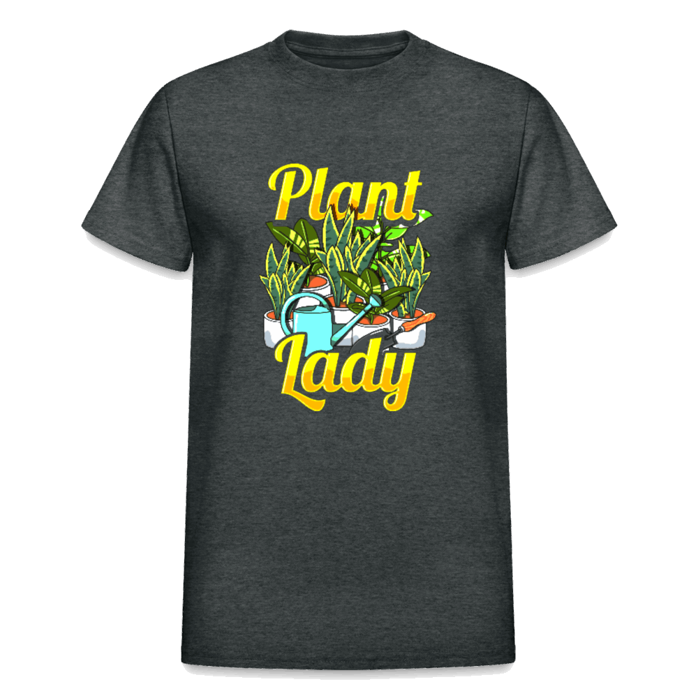 Plant Lady Gildan Ultra Cotton Adult T-Shirt - deep heather