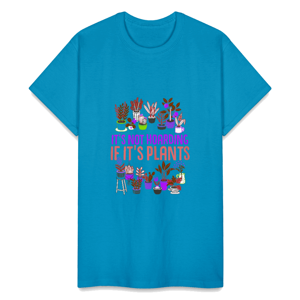 It's Not Hoarding! Gildan Ultra Cotton Adult T-Shirt - turquoise