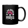 If I Die Water My Plants Full Color Mug - black