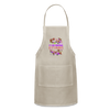 It's Not Hoarding If It's Plants Purple Adjustable Apron - natural