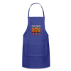 Pot Head Adjustable Apron - royal blue