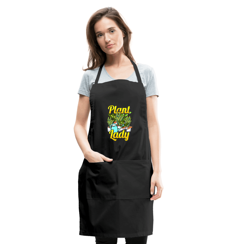 Plant Lady Adjustable Apron - black