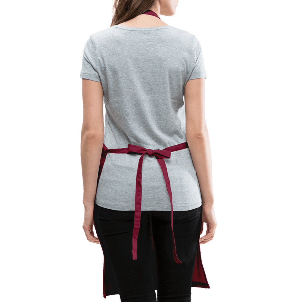 Plant Lady Adjustable Apron - burgundy