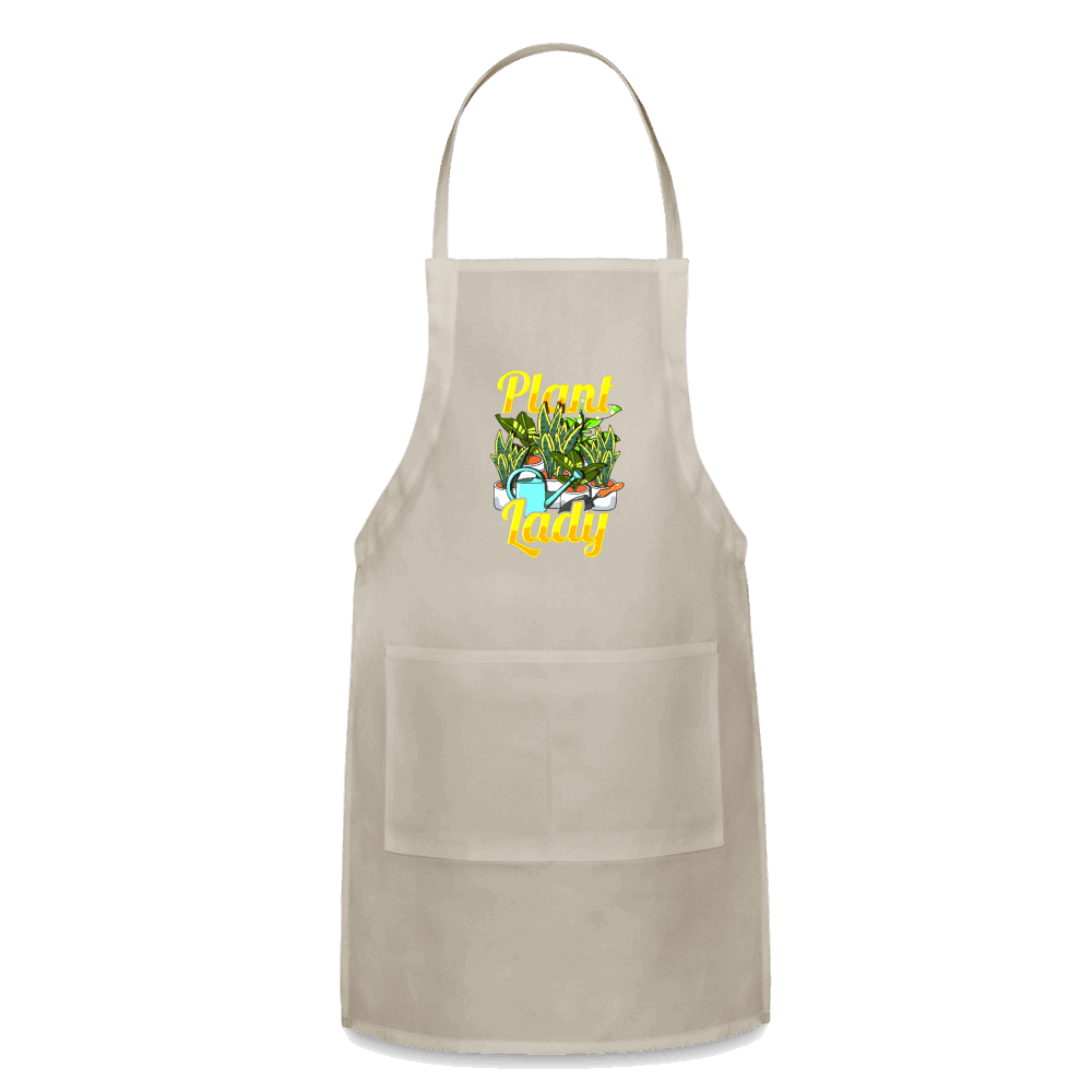 Plant Lady Adjustable Apron - natural