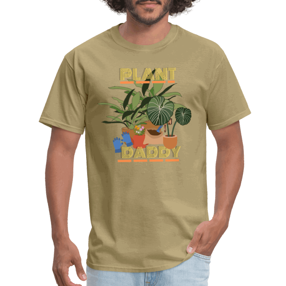 PLANT DADDY Unisex Classic T-Shirt - khaki