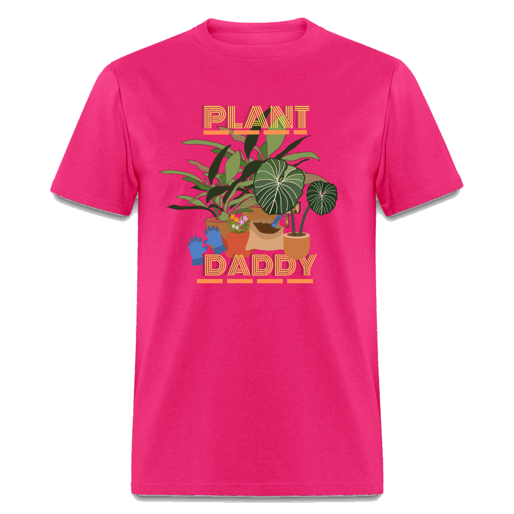 PLANT DADDY Unisex Classic T-Shirt - fuchsia