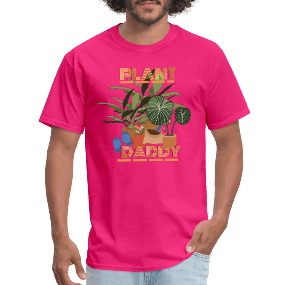 PLANT DADDY Unisex Classic T-Shirt - fuchsia