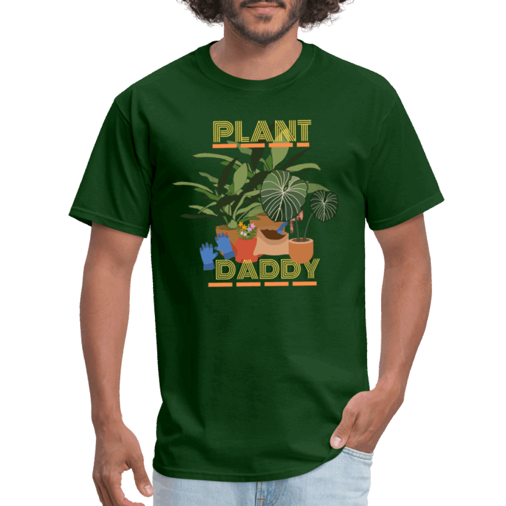 PLANT DADDY Unisex Classic T-Shirt - forest green