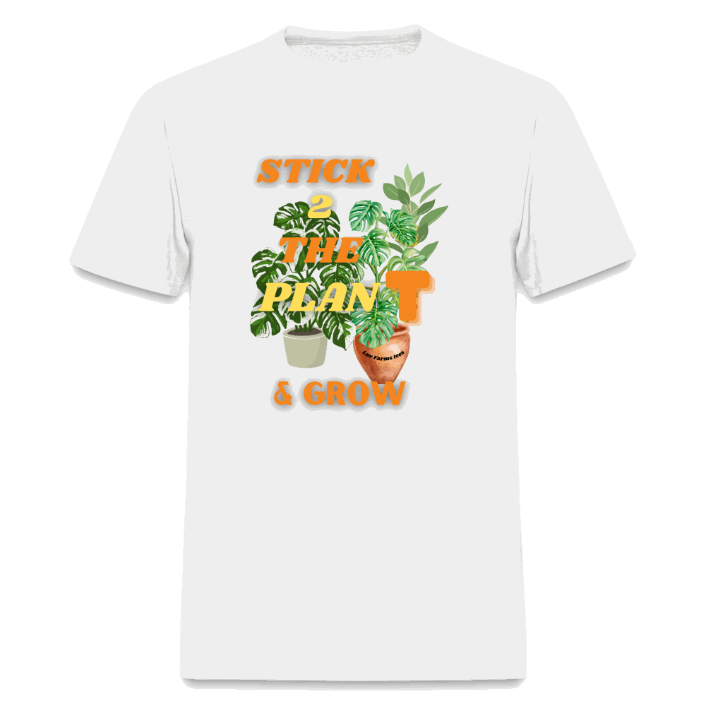 STICK 2 THE PlanT Unisex Classic T-Shirt - white