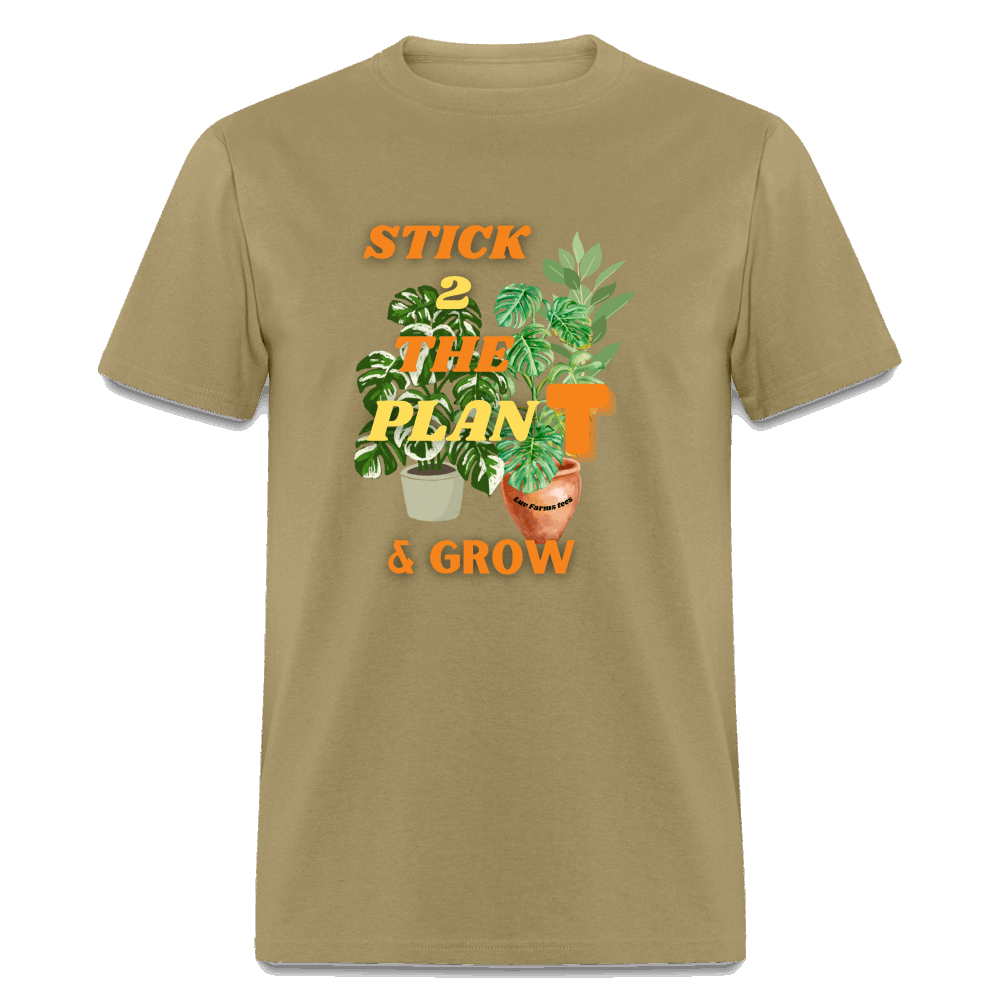 STICK 2 THE PlanT Unisex Classic T-Shirt - khaki