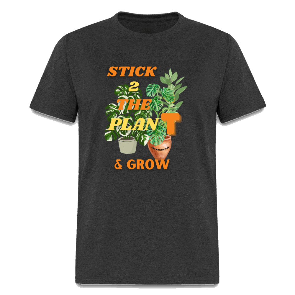 STICK 2 THE PlanT Unisex Classic T-Shirt - heather black