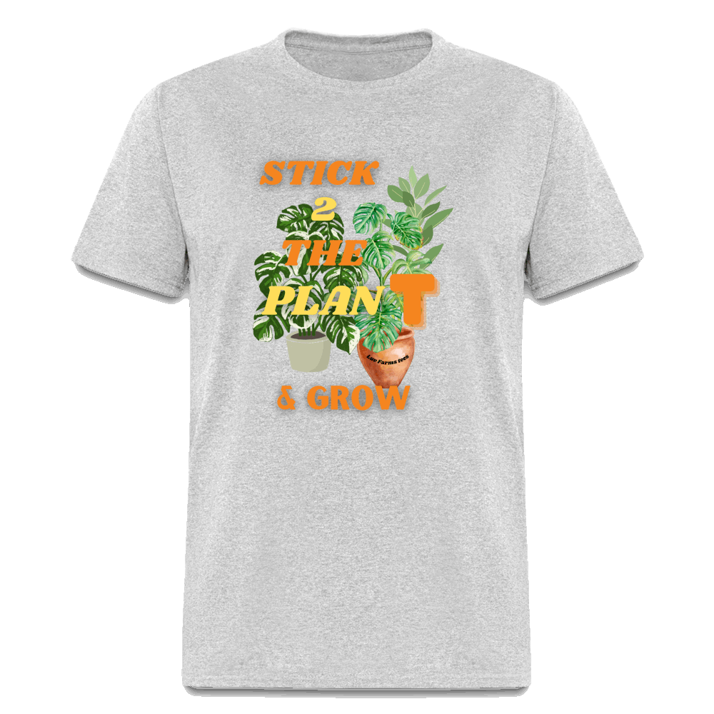 STICK 2 THE PlanT Unisex Classic T-Shirt - heather gray