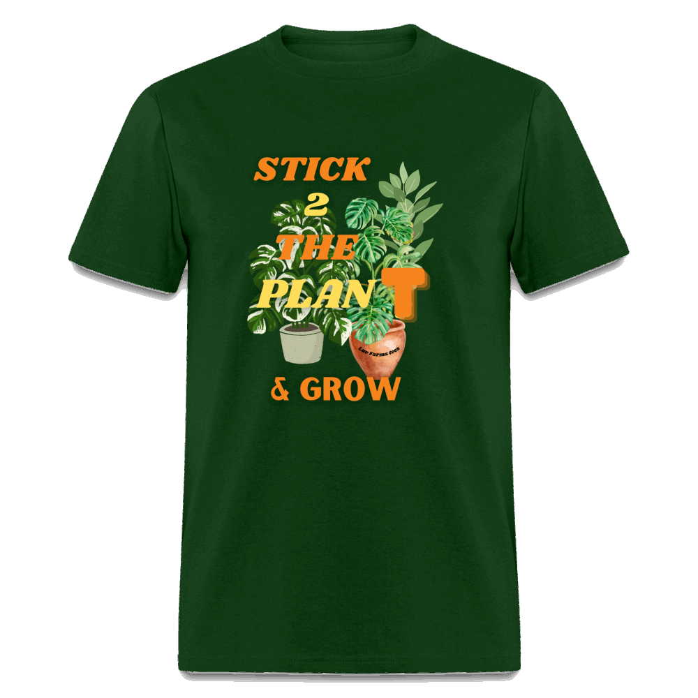 STICK 2 THE PlanT Unisex Classic T-Shirt - forest green