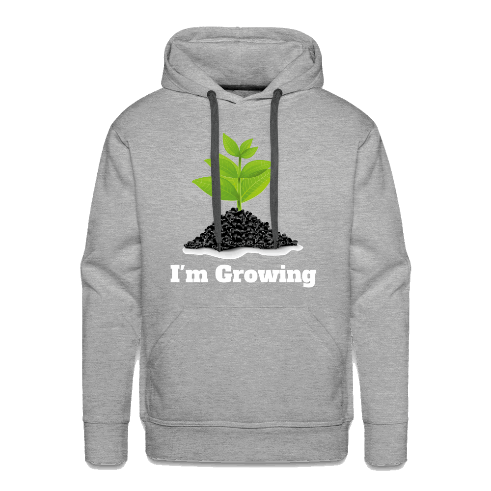 Men’s Premium Hoodie - heather grey