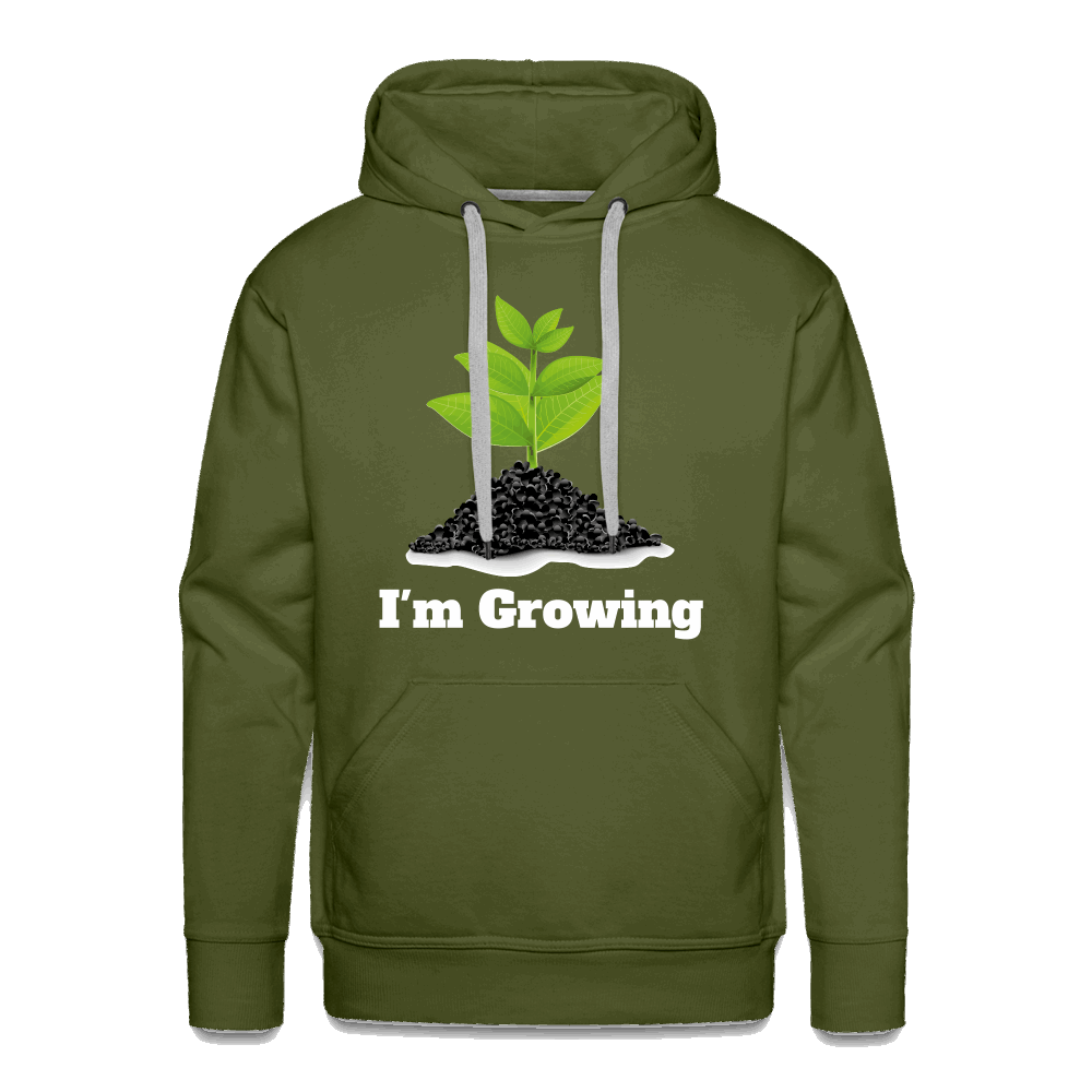 Men’s Premium Hoodie - olive green