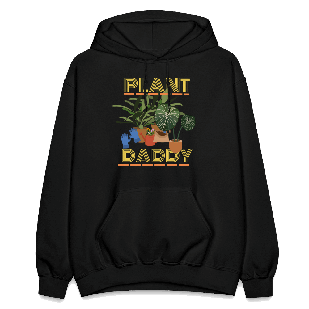 Plant Daddy Heavy Blend Adult Hoodie - black