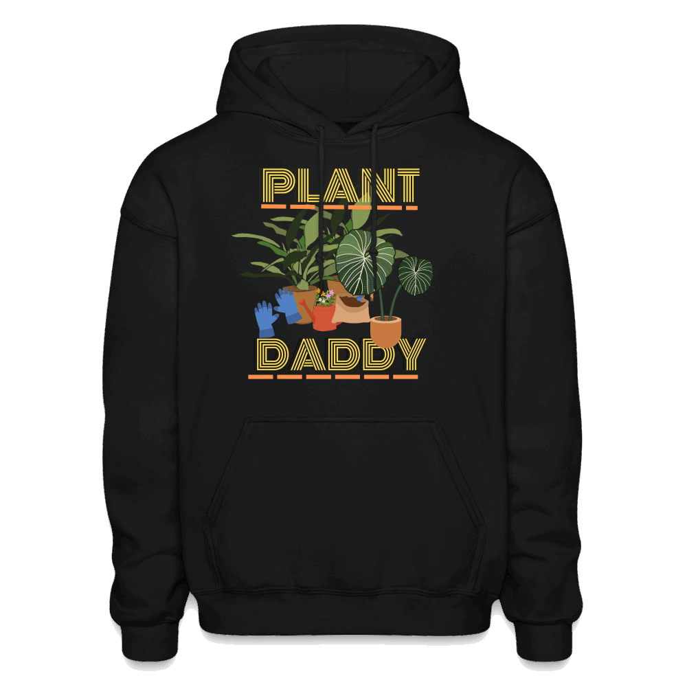 Plant Daddy Heavy Blend Adult Hoodie - black