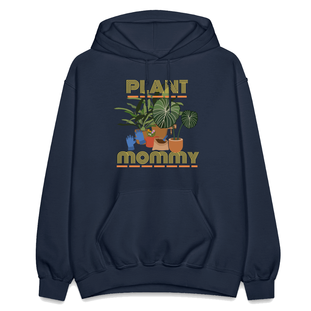 Plant Mommy Heavy Blend Adult Hoodie - navy