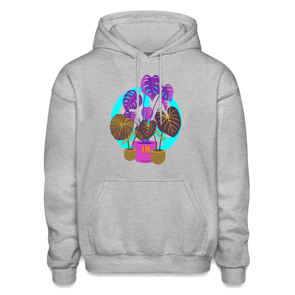 Planted In Peace Gildan Heavy Blend Adult Hoodie - heather gray