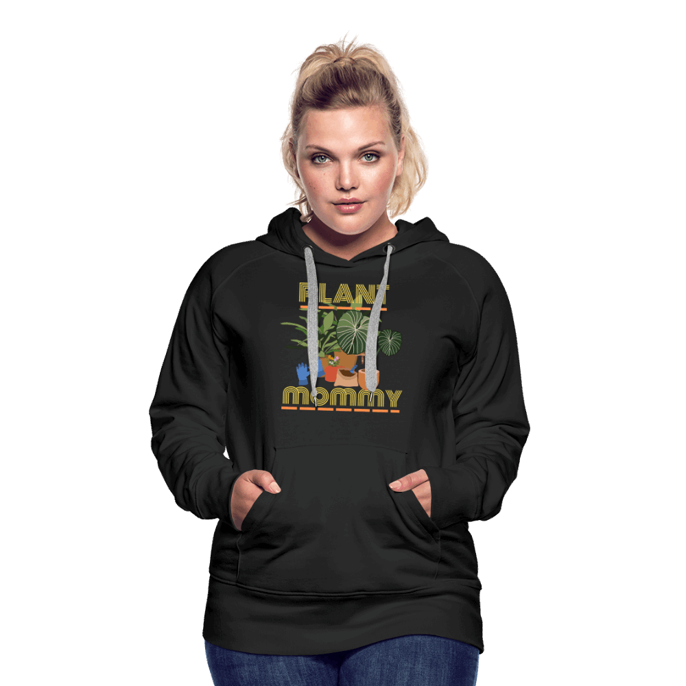 Plant Mommy Women’s Premium Hoodie - black