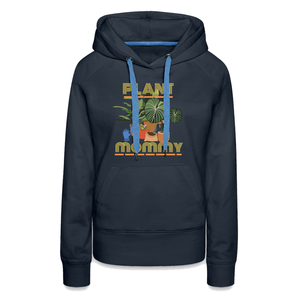 Plant Mommy Women’s Premium Hoodie - navy