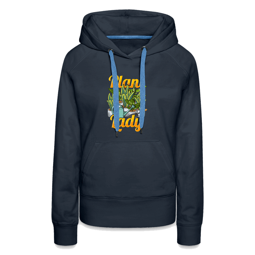 Plant lady Women’s Premium Hoodie - navy