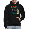 Yes, I Do Need All These Damn Plants Gildan Heavy Blend Adult Hoodie - black