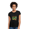 STICK 2 THE PlanT Women's Relaxed Fit T-Shirt - black