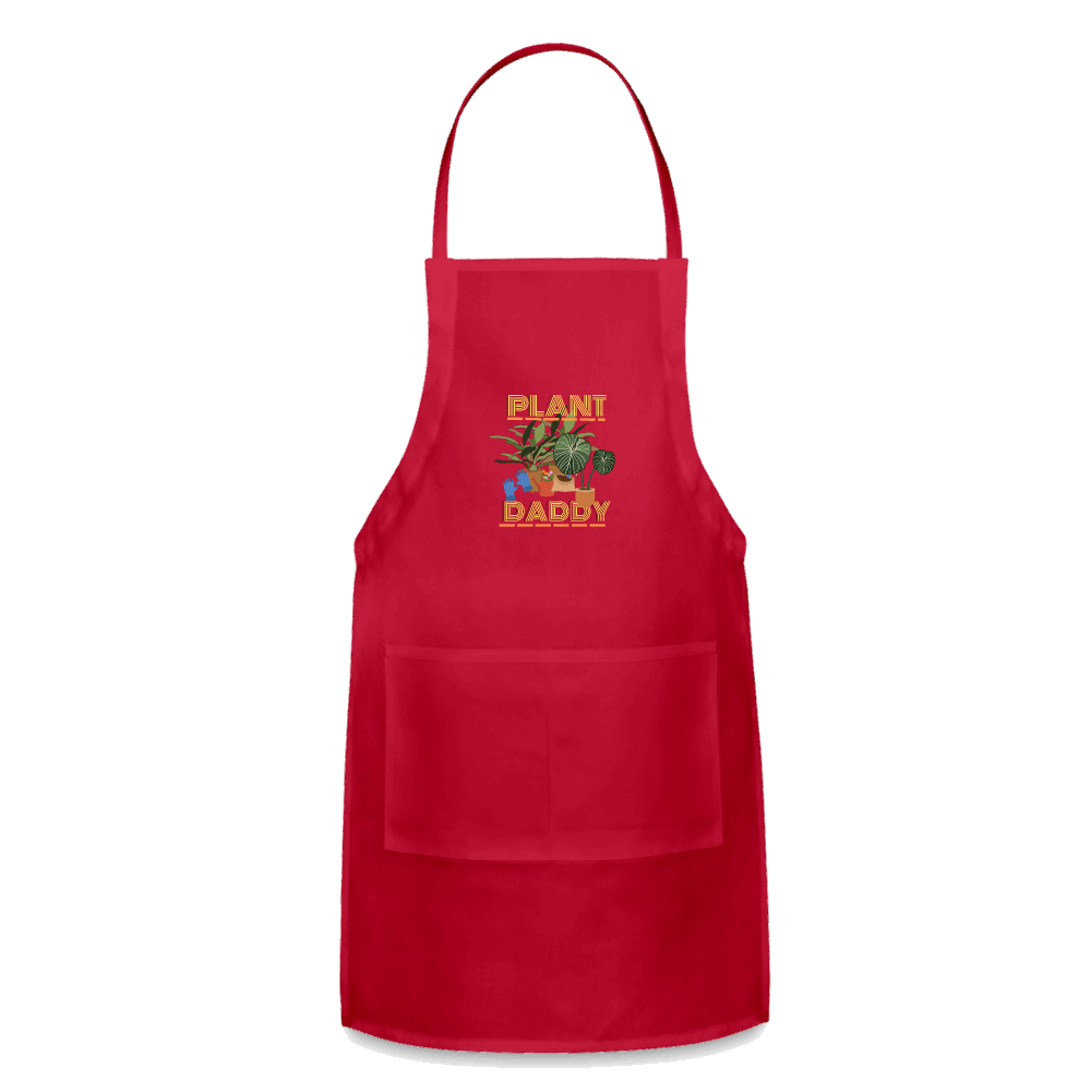 Plant Daddy Luv Farms Adjustable Apron - red