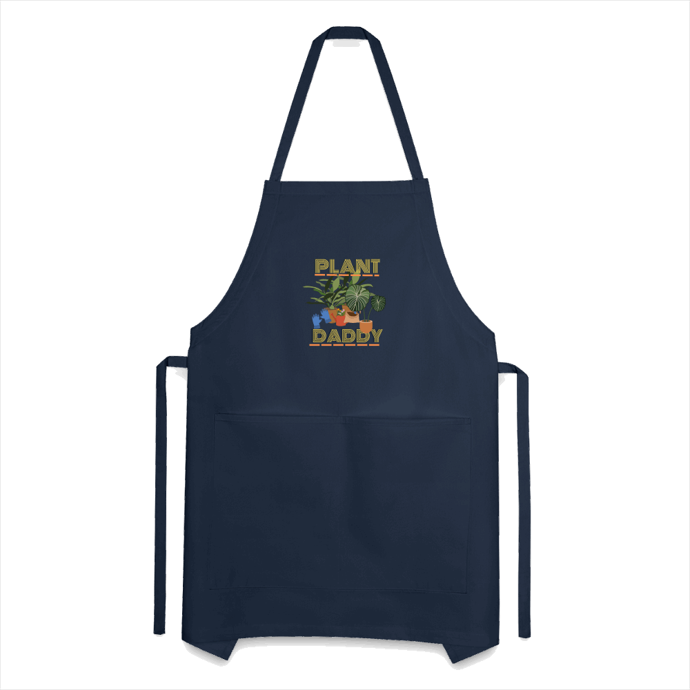 Plant Daddy Luv Farms Adjustable Apron - navy