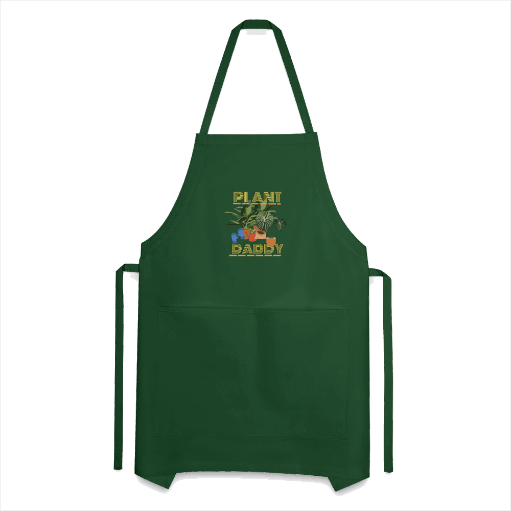 Plant Daddy Luv Farms Adjustable Apron - forest green