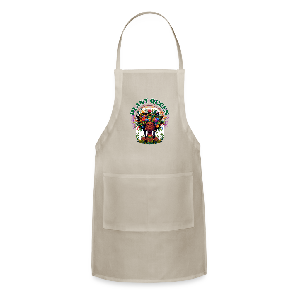 PLANT QUEEN SEASON #7 Heavy Duty Apron - natural