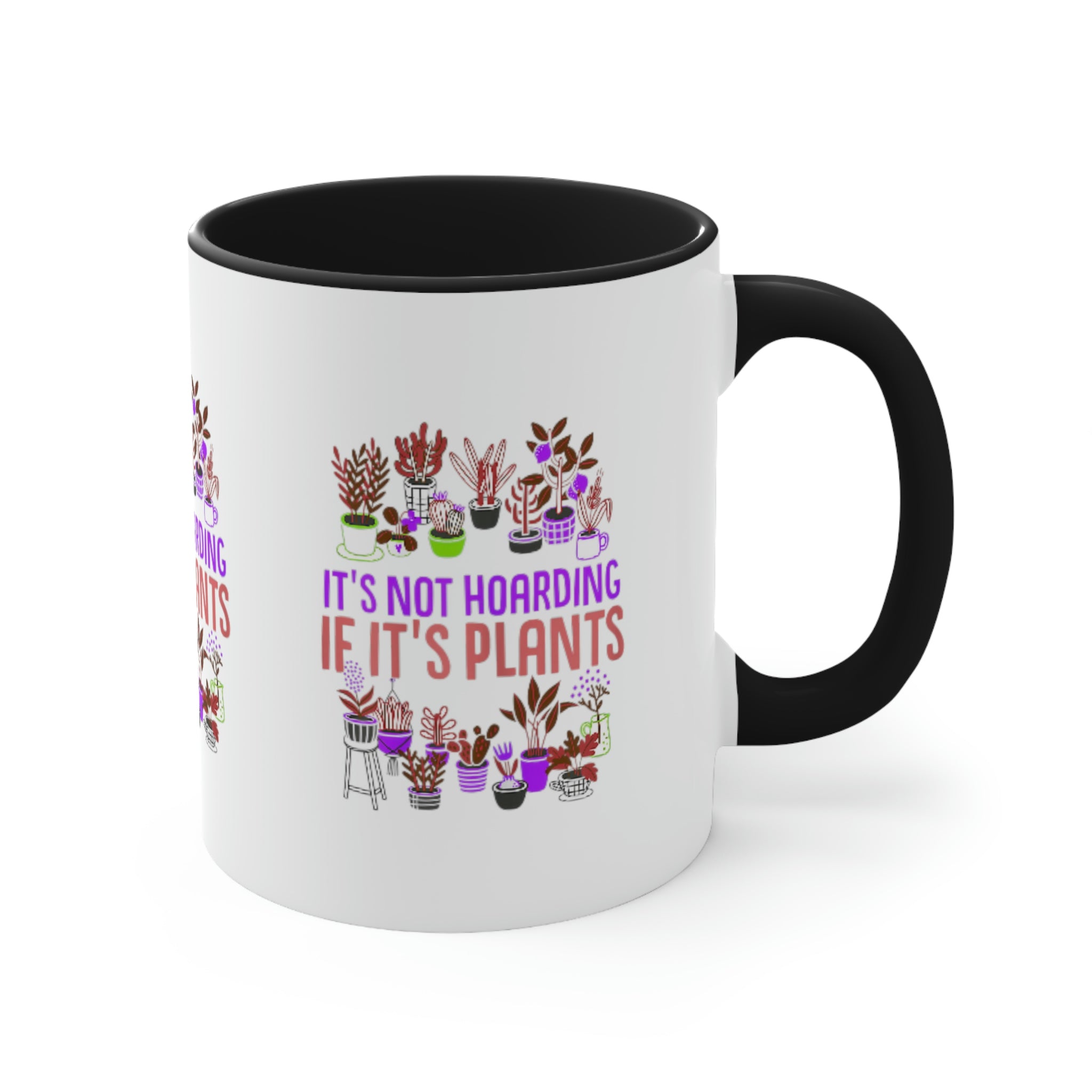 "It' Not Harding If It's Plants" Accent Coffee Mug, 11oz - SHOP LUV FARMS