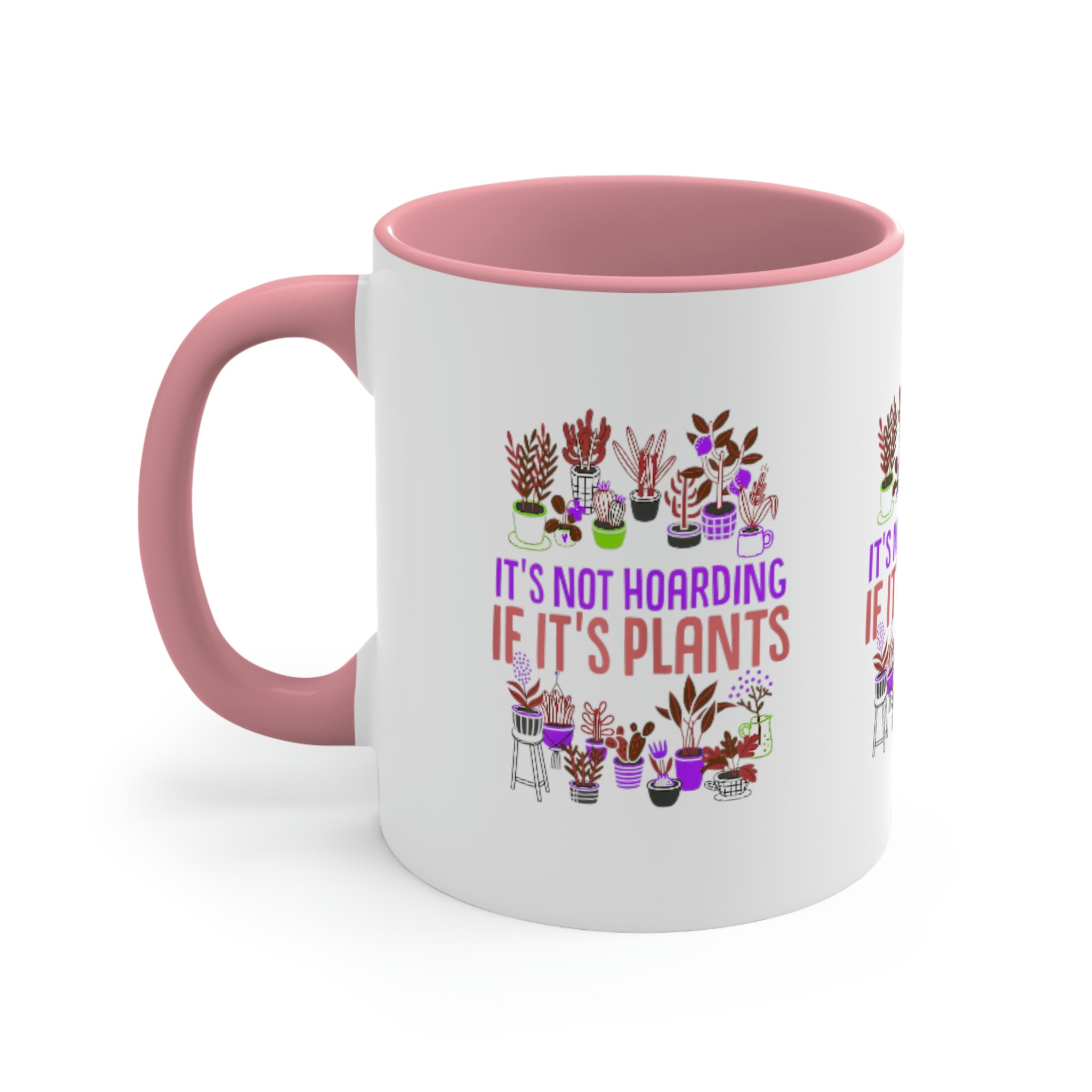 "It' Not Harding If It's Plants" Accent Coffee Mug, 11oz - SHOP LUV FARMS