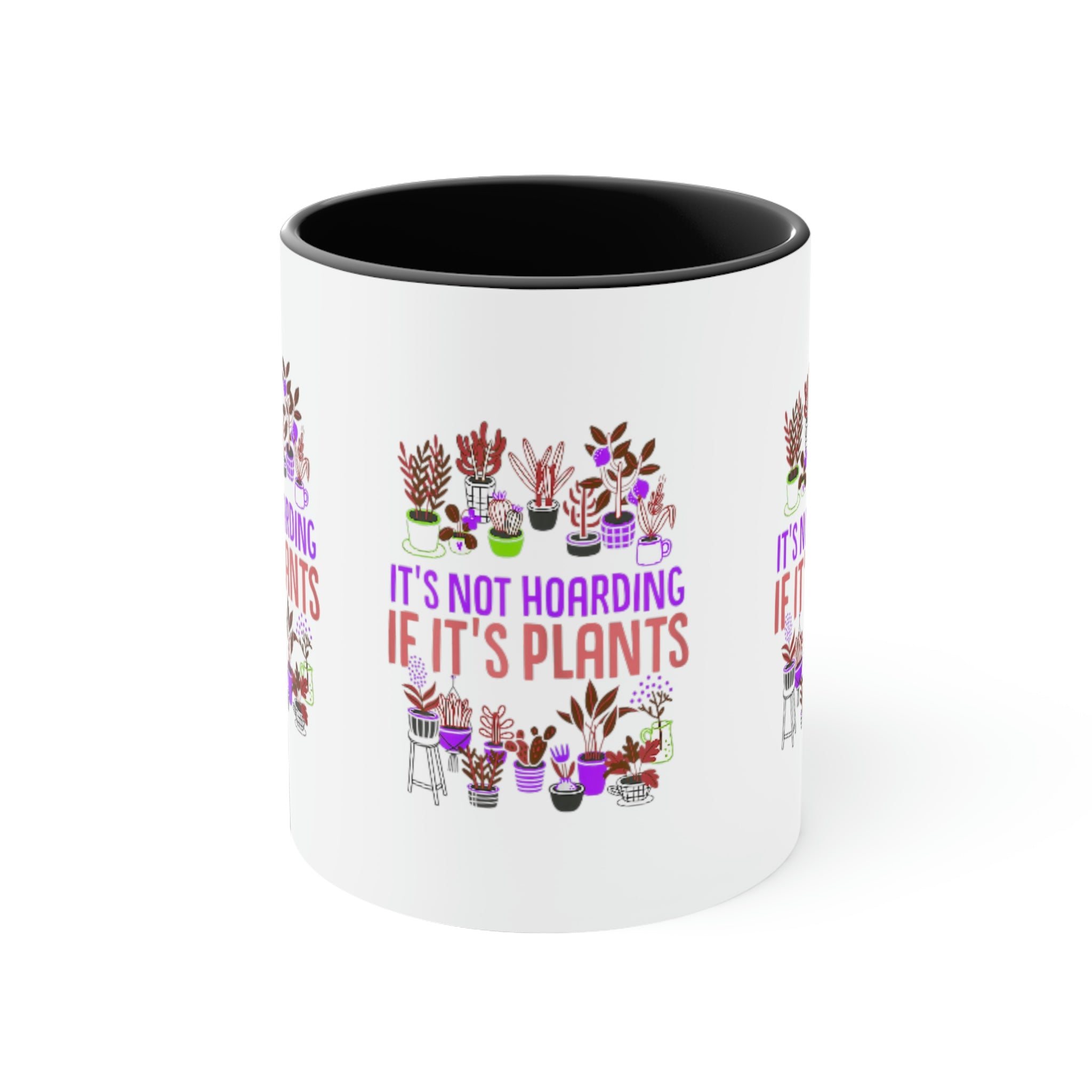 "It' Not Harding If It's Plants" Accent Coffee Mug, 11oz - SHOP LUV FARMS