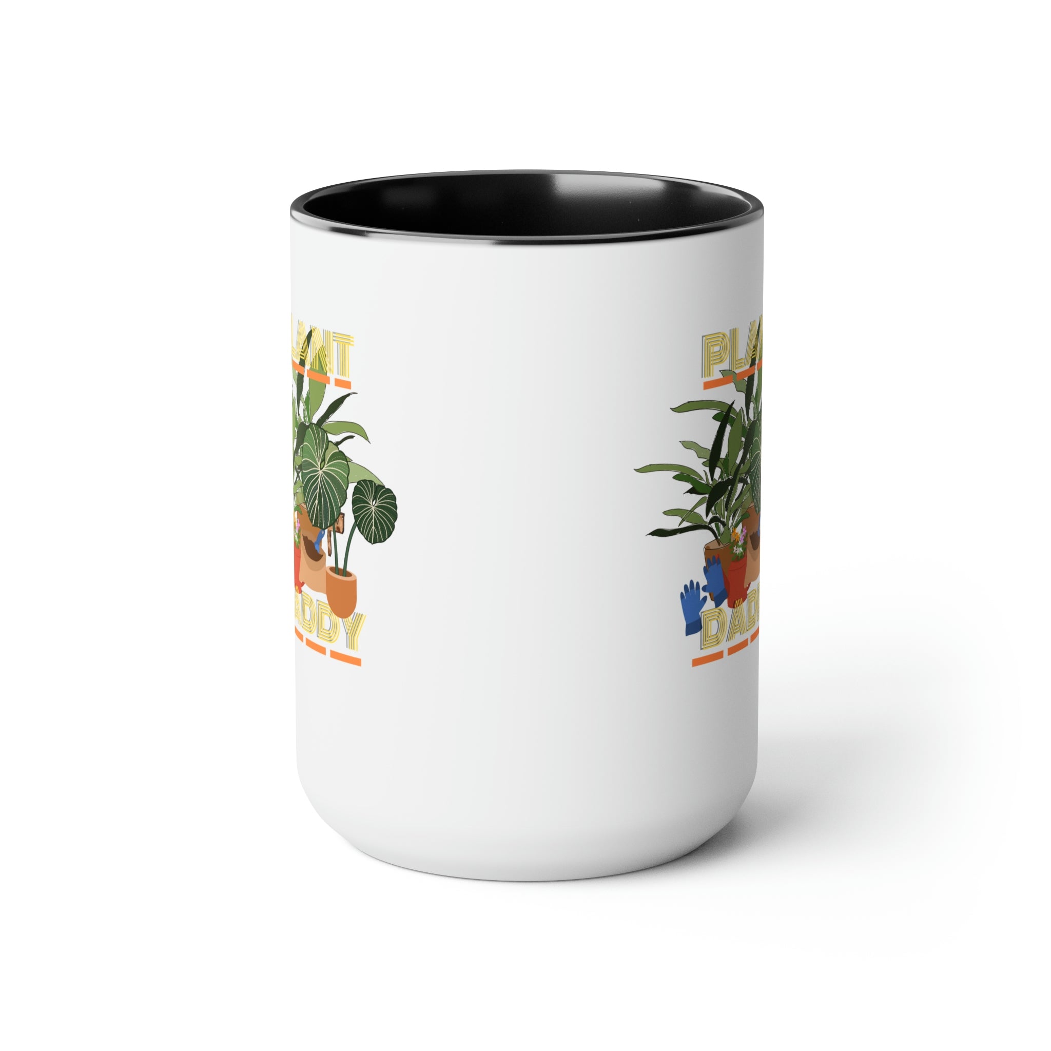 "Plant Daddy" LUV FARMS DesignsTwo-Tone Coffee Mugs, 15oz - SHOP LUV FARMS